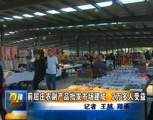 唐山新農副產品批發(fā)市場正式啟用，惠及兩萬余居民